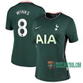 7-Futbol: La Nueva Segunda Camisetas Tottenham Hotspur David Winks #8 Mujer 2020-2021