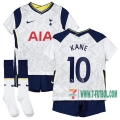 7-Futbol: Nuevas Primera Camiseta Tottenham Hotspur David Kane #10 Niño 2020-2021
