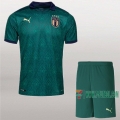 7-Futbol: Tercera Camiseta Italia Niño Personalizadas Eurocopa 2020/2021