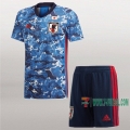 7-Futbol: Primera Camiseta Japon Niño Personalizadas 2020/2021