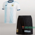 7-Futbol: Primera Camiseta Argentina Niño Personalizada 2019/2020