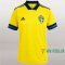 7-Futbol: Primera Camisetas De Futbol Suecia Hombre Personalizada Eurocopa 2020/2021
