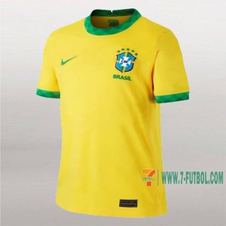7-Futbol: Primera Camisetas De Futbol Brasil Hombre Personalizadas 2020/2021