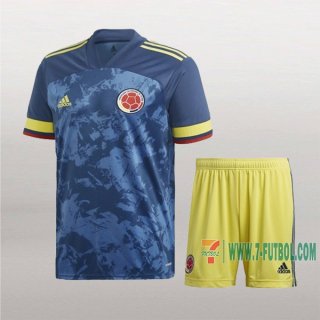 7-Futbol: Segunda Camiseta Colombia Niño Personalizada 2020/2021