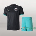 7-Futbol: Segunda Camiseta Austria Niño Personalizada Eurocopa 2020/2021