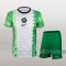 7-Futbol: Primera Camiseta Nigeria Niño Personalizadas 2020/2021