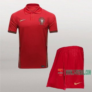 7-Futbol: Primera Camiseta Portugal Niño Personalizadas Eurocopa 2020/2021