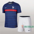 7-Futbol: Primera Camiseta Francia Niño Personalizadas Eurocopa 2020/2021