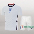 7-Futbol: Primera Camiseta Inglaterra Niño Con Tu Nombre Eurocopa 2020/2021