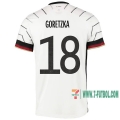 7-Futbol: Las Nuevas Primera Camisetas De Futbol Alemania Goretzka #18 Hombre Eurocopa 2020-2021