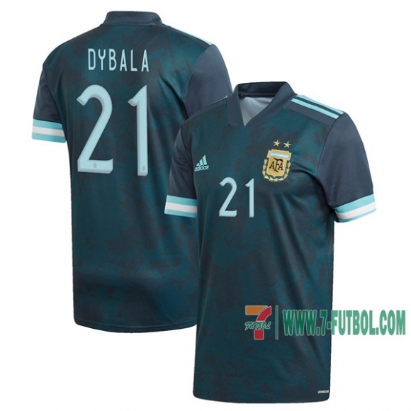 7-Futbol: La Nueva Segunda Camisetas De Futbol Argentina Paulo Dybala #21 Hombre 2020-2021