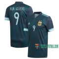 7-Futbol: Las Nuevas Segunda Camisetas De Futbol Argentina Sergio Agüero #9 Hombre 2020-2021
