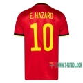 7-Futbol: Las Nuevas Segunda Camisetas De Futbol Belgica E. Hazard #10 Hombre Eurocopa 2020-2021