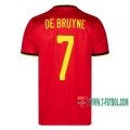 7-Futbol: La Nueva Segunda Camisetas De Futbol Belgica Bruyne #7 Hombre Eurocopa 2020-2021