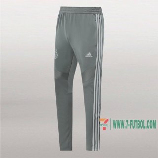 7-Futbol: La Nueva Pantalon Largo Entrenamiento Futbol Ajax Amsterdam Gris 2019 2020