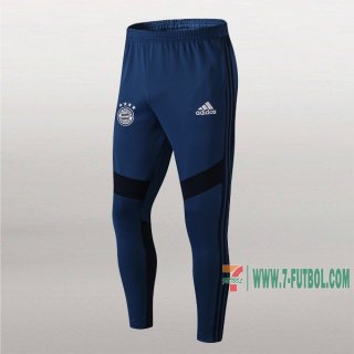 7-Futbol: La Nueva Pantalon Largo Entrenamiento Futbol Bayern Munich Azul Oscuro 2019 2020