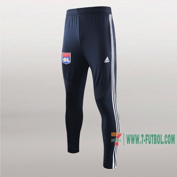 7-Futbol: La Nueva Pantalon Largo Entrenamiento Futbol Olympique Lyon Negra 2019 2020