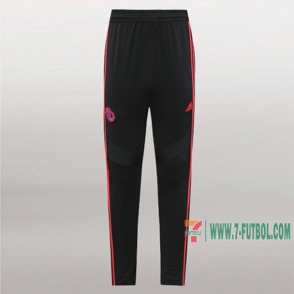 7-Futbol: La Nueva Pantalon Largo Entrenamiento Futbol Manchester United Negra Rosa 2019 2020