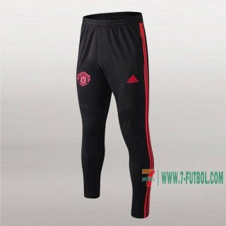 7-Futbol: La Nueva Pantalon Largo Entrenamiento Futbol Manchester United Negra Roja 2019 2020