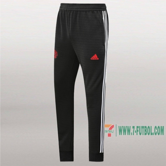 7-Futbol: La Nueva Pantalon Largo Entrenamiento Futbol Manchester United Negra Roja Blancas 2019 2020