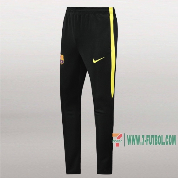 7-Futbol: La Nueva Pantalon Largo Entrenamiento Futbol Barcelona Negra Amarilla 2019 2020