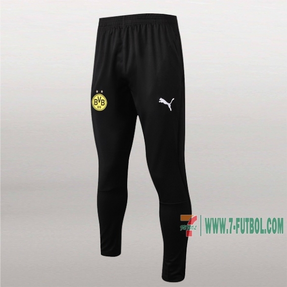 7-Futbol: La Nueva Pantalon Largo Entrenamiento Futbol Borussia Dortmund Negra Blancas 2019 2020