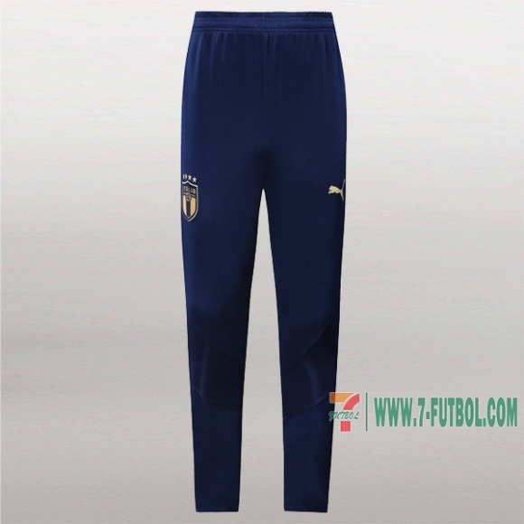 7-Futbol: La Nueva Pantalon Largo Entrenamiento Futbol Italia Azul Amarilla 2019 2020