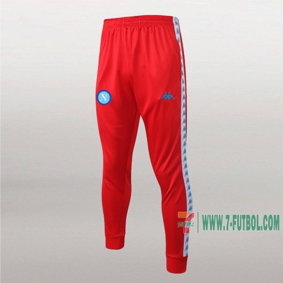 7-Futbol: La Nueva Pantalon Largo Entrenamiento Futbol Ssc Napoli Roja 2019 2020