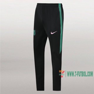 7-Futbol: La Nueva Pantalon Largo Entrenamiento Futbol Barcelona Negra 2019 2020