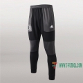 7-Futbol: La Nueva Pantalon Largo Entrenamiento Futbol Juventus Negra Gris 2020 2021
