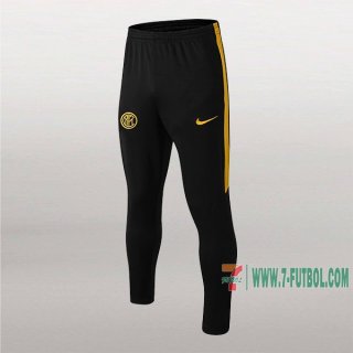 7-Futbol: La Nueva Pantalon Largo Entrenamiento Futbol Inter Milan Negra/Amarilla 2019 2020