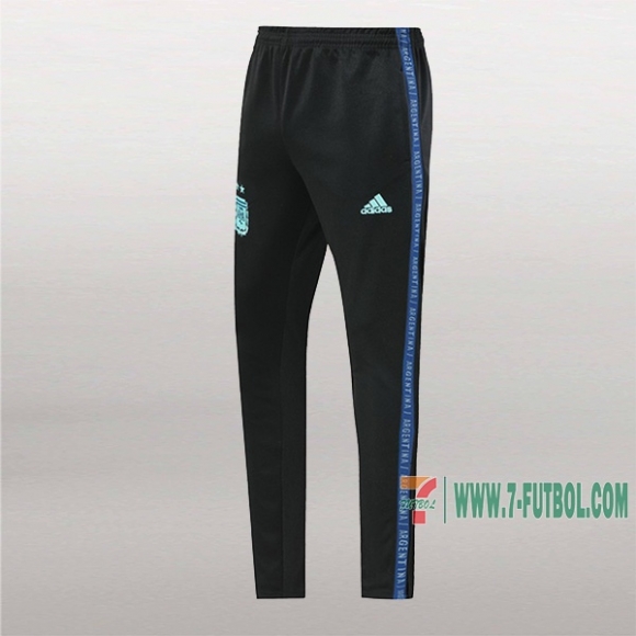 7-Futbol: La Nueva Pantalon Largo Entrenamiento Futbol Argentina Negra 2019 2020