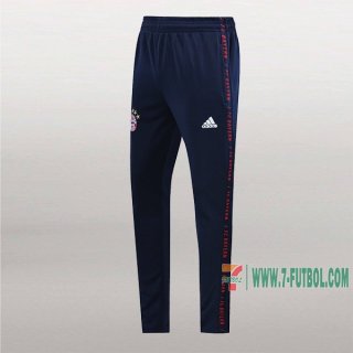 7-Futbol: La Nueva Pantalon Largo Entrenamiento Futbol Bayern Munich Azul Oscuro 2019 2020