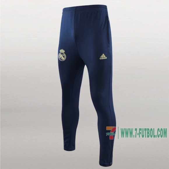 7-Futbol: La Nueva Pantalon Largo Entrenamiento Futbol Real Madrid Azul Marino 2019 2020