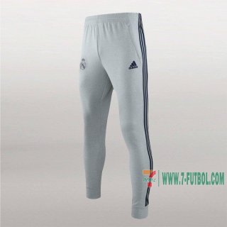 7-Futbol: La Nueva Pantalon Largo Entrenamiento Futbol Real Madrid Gris 2019 2020