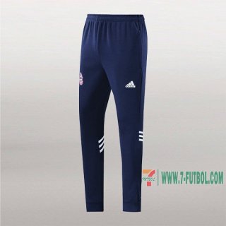 7-Futbol: La Nueva Pantalon Largo Entrenamiento Futbol Bayern Munich Azul Oscuro 2019 2020