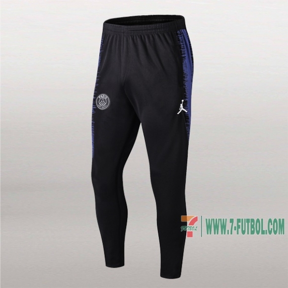 7-Futbol: La Nueva Pantalon Largo Entrenamiento Futbol Psg Paris Saint Germain Jordan Negra Azul 2019 2020