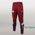 7-Futbol: La Nueva Pantalon Largo Entrenamiento Futbol Manchester City Roja 2020 2021