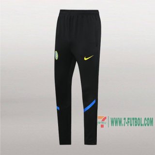 7-Futbol: La Nueva Pantalon Largo Entrenamiento Futbol Inter Milan Negra 2020 2021