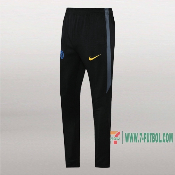 7-Futbol: La Nueva Pantalon Largo Entrenamiento Futbol Inter Milan Negra 2020 2021