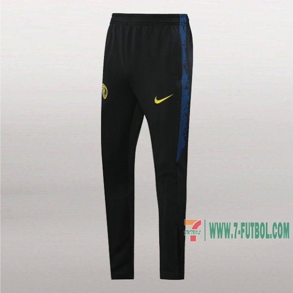 7-Futbol: La Nueva Pantalon Largo Entrenamiento Futbol Inter Milan Negra 2020 2021