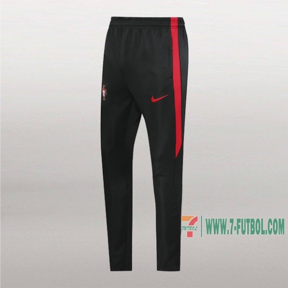 7-Futbol: La Nueva Pantalon Largo Entrenamiento Futbol Portugal Negra 2020 2021