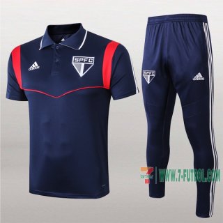 7-Futbol: La Nueva Polo Y Pantalones Del Sao Paulo Fc Manga Corta Azul Marino 2019/2020