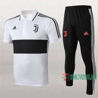 7-Futbol: Las Nuevas Polo Y Pantalones Del Juventus Manga Corta Blancas/Negra 2019/2020