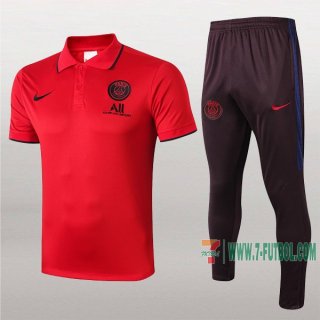 7-Futbol: La Nueva Polo Y Pantalones Del Paris Psg Manga Corta Roja 2019/2020