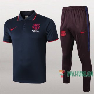 7-Futbol: Las Nuevas Polo Y Pantalones Del Barcelona Fc Manga Corta Azul Marino 2019/2020