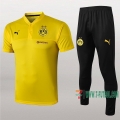 7-Futbol: La Nueva Polo Y Pantalones Del Dortmund Bvb Manga Corta Amarilla 2019/2020