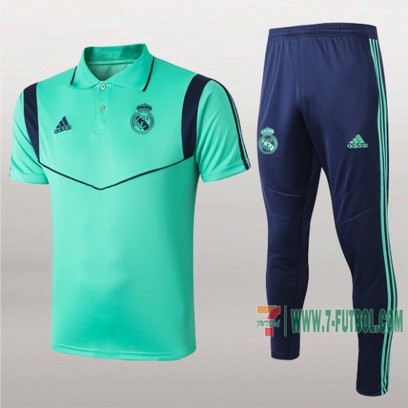 7-Futbol: Las Nuevas Polo Y Pantalones Del Real Madrid Manga Corta Verde 2019/2020