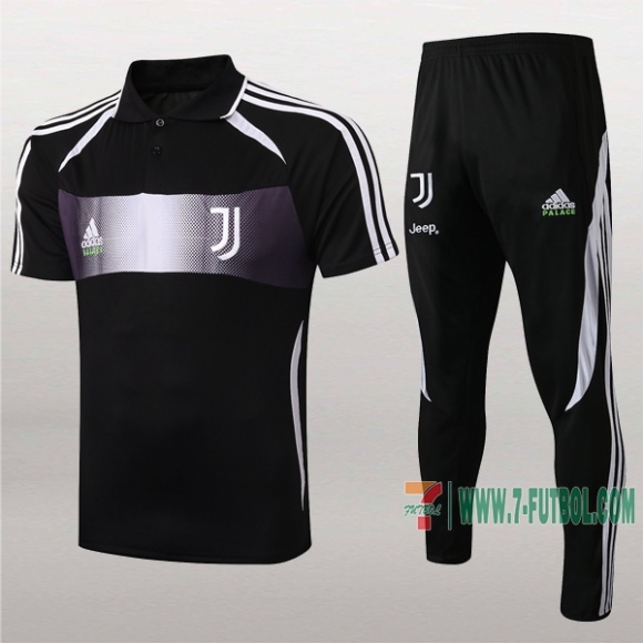 7-Futbol: Las Nuevas Polo Y Pantalones Del Juventus Palace Collaboré Edition Manga Corta Negra 2019/2020