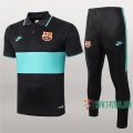7-Futbol: Las Nuevas Polo Y Pantalones Del Barcelona Fc Manga Corta Negra Verde 2020/2021
